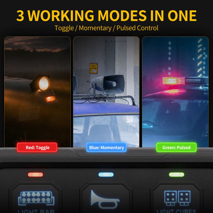12 Gang Switch Panel With Wireless Remote Control System