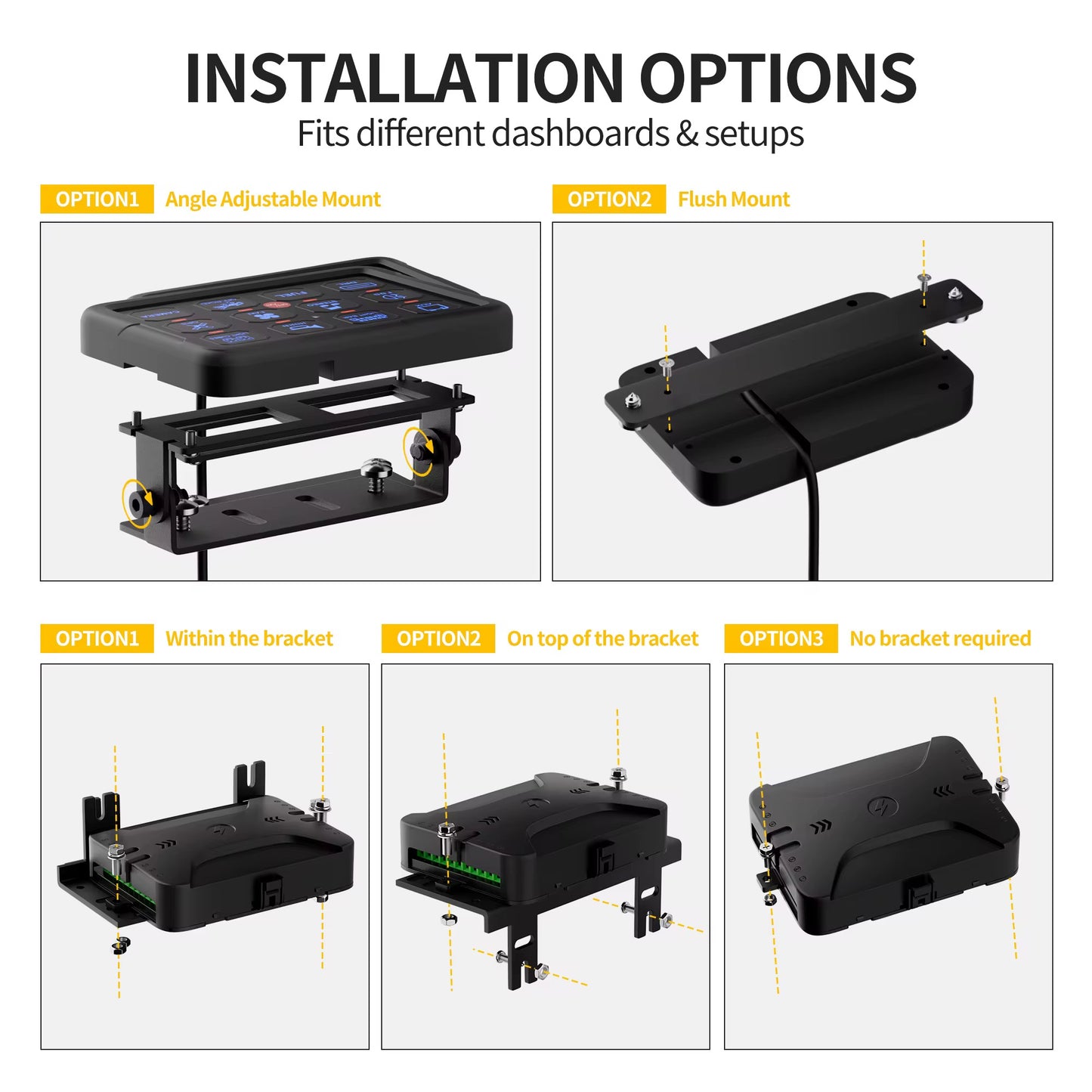 12 Gang Switch Panel With Wireless Remote Control System